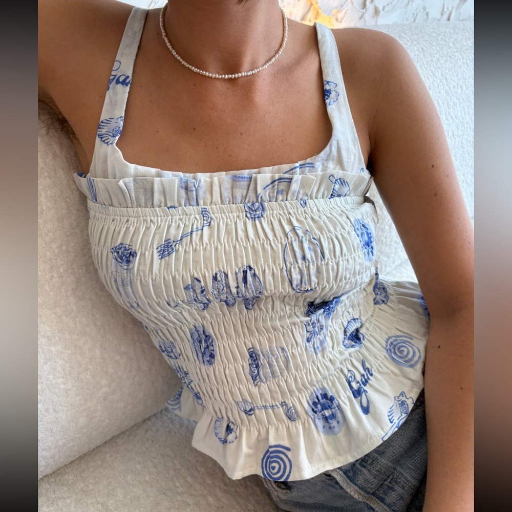 NWT LISA SAYS GAH CARA TOP- CAVIAR DREAMS- SIZE M